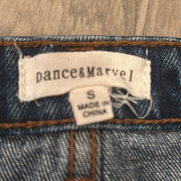 Dance & Marvel Women’s Dark Wash Jean Skirt Size S - Picture 3 of 5